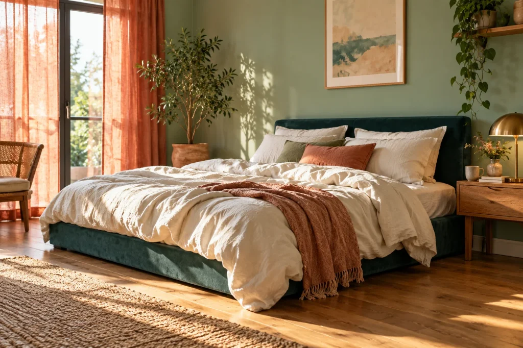 AI-generated editorial illustration for Mattresses; not a reviewed product